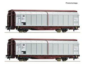 set vozů s posuvnou stěnou DB Roco 6600111
