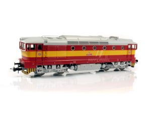 dieselová lokomotiva Brejlovec T478 3208 ČSD DCC se zvukem Roco 70024