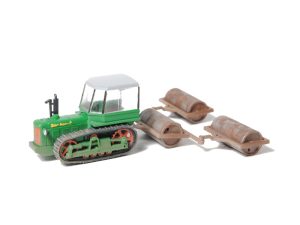 Zetor Super P s válci na vyrovnání půdy SDV 456