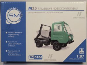 Multicar M25 ramenový nosič kontejnerů sma 0106k