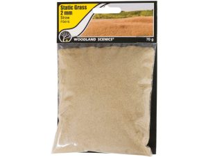 statická tráva sláma 2mm Woodland Scenics FS616