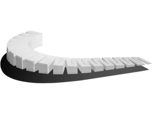 pěnové kolejové podloží stoupání 4% Woodland Scenics ST1413