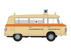 Barkas B 1000 bus SMH DRK, 1960 Brekina 30047