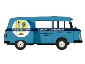 Barkas B 1000 polobus Fahrzeugelektrik, 1980 Brekina 30230