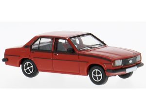 Opel Ascona B červený s dekorem, 1975 Brekina PCX870815