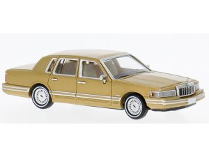 Lincoln Town Car zlatý, 1991 Brekina PCX870911