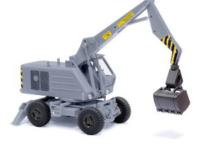 mobilní bagr Weimar T 174-2 šedý Busch 87404