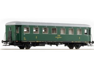 osobní vůz Rybák Ce 3.třídy ČSD #2 DCC s osvětelním EL-HO 260551