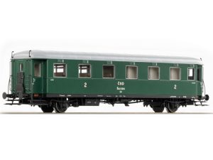 osobní vůz Rybák Be 2.třídy ČSD DCC s osvětelním EL-HO 260651