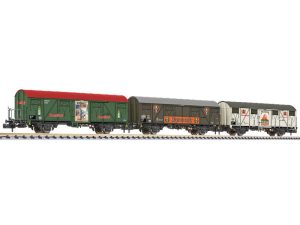 set zavřených vozů Gos-uv 253 DB IV-V.epocha Liliput L260152