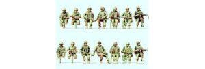 vojáci US-Army moderní - řidiči a spolujezdci Preiser 72544