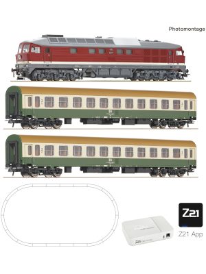 digitální set Z21 newGen App Only Geoline s dieselovou lokomotivou 132 DR Roco 5110018