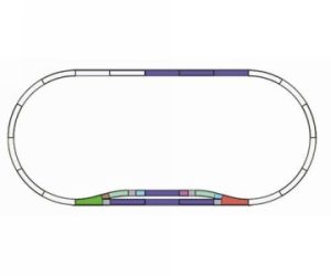 set modelového kolejiva Tillig 01833