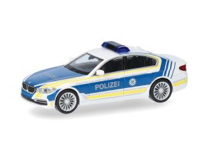 BMW 5er limuzína policie Bayern Herpa 099493