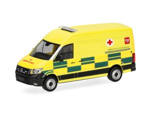VW Crafter skříň záchranáři Croix Rouge Herpa 099646