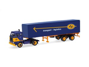 Volvo F88 skříňový návěs ASG Herpa 321624