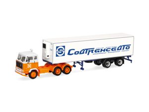 Volvo F89 chladírenský návěs Sovtransavto Herpa 321655