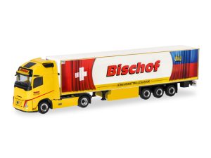 Volvo FH Aero Globetrotter XL schladírenský návěs Bischof Herpa 321785