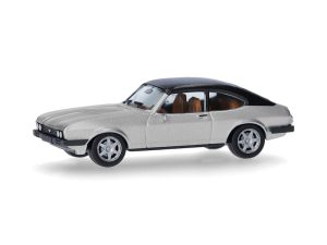 Ford Capri s vinylovou střechou, stříbrný Herpa 430807-003