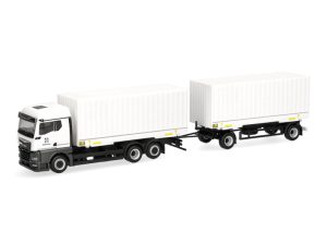 MAN TGX GM skříňový s přívěsem Bundeswehr Herpa 747349
