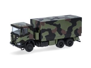 Scania XT17 plachtový Bundeswehr Herpa 747363