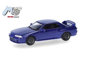 Nissan Skyline GTR32, modrý Herpa 87MC000101