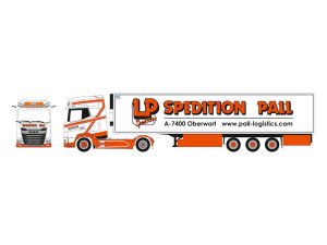 DAF XG+ chladírenský návěs Ludwig Pall Herpa 931342