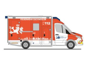 GSF RTW 18 Rettungsdienst hasiči Eschweiler Rietze 76107