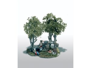 Mini-Scene černý lihovar Woodland Scenics M102
