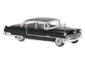 Cadillac Fleetwood černý, 1955 Brekina 18352