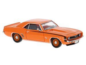 Chevrolet Camaro oranžový, 1969 Brekina 18376