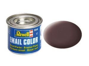barva Revell emailová - 32184: matná koženě hnědá (leather brown mat) Revell 32184