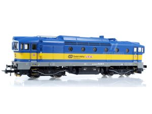 dieselová lokomotiva 754 047-9 Brejlovec ČD Roco 7300089