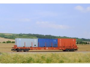 kontejnerový vůz Sgs/Pasy 11 ČSD SDV 12167