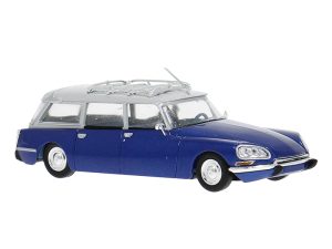Citroen DS Break modrý, 1967 Brekina 14217