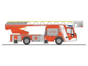 Magirus DLK n.B. hasiči Leipzig Rietze 71128