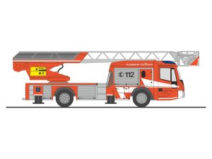 Magirus DLK n.B. hasiči Stuttgart Rietze 71129