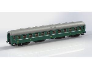 rychlíkový vůz Ba s rozhlasovou ústřednou ČSD IGRA MODEL 97200035