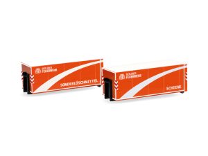 nákladní kontejner Berliner Feuerwehr 2ks Herpa 054484
