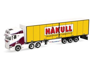 Scania CR 20 6x4 skříňový návěs Hakull Herpa 322096
