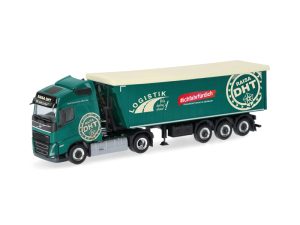 Volvo FH GL 2020 sklápěcí návěs RAISA DHT Herpa 322188