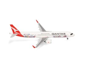 A321XLR Qantas Great Barrier Reef livery Herpa 574075