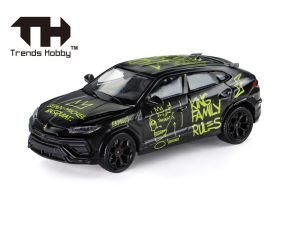 Lamborghini Urus Performance x Basquiat, matné černé Herpa 864TH000020