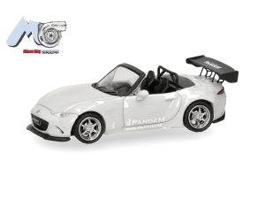 Mazda MX-5 Rocket Bunny, šedá Herpa 87MC000130