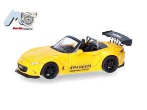 Mazda MX-5 Rocket Bunny, žlutá Herpa 87MC000131