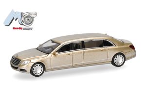 MB S600 Pullmann W221 zlatý Herpa 87MC000137