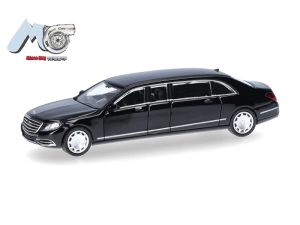 MB S600 Pullmann W221 černý Herpa 87MC000139