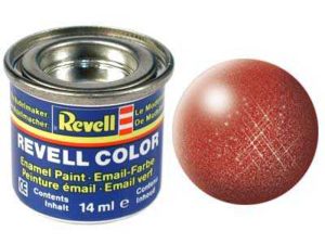barva Revell emailová - 32195: metalická bronzová (bronze metallic) Revell 32195