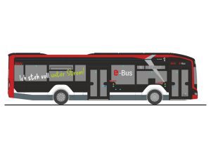 MAN Lions City 12 E Würzburger Strassenbahn Rietze 76356