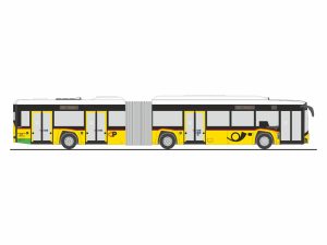 Solaris Urbino 18 19 electric Postauto Rietze 76713